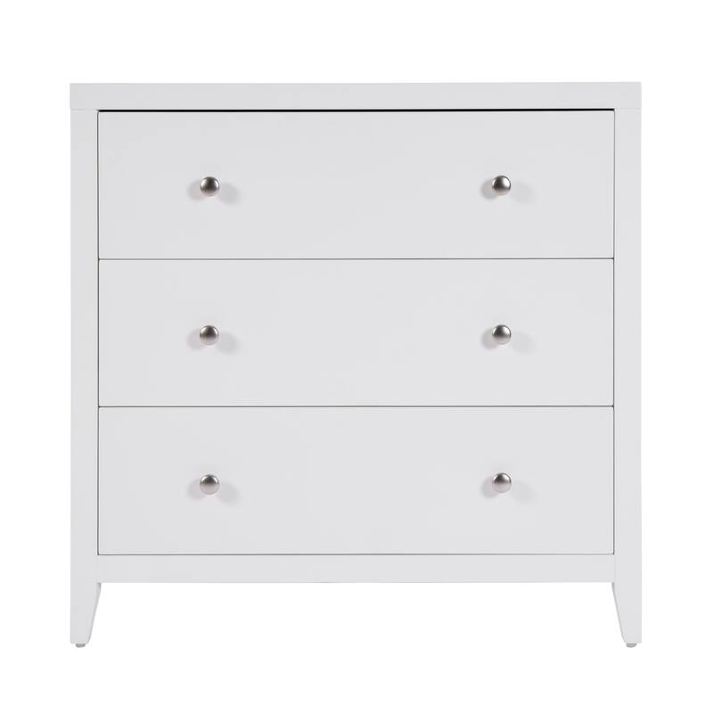 Dana 34 in. W Rectangular Wood 3 Drawer Chest