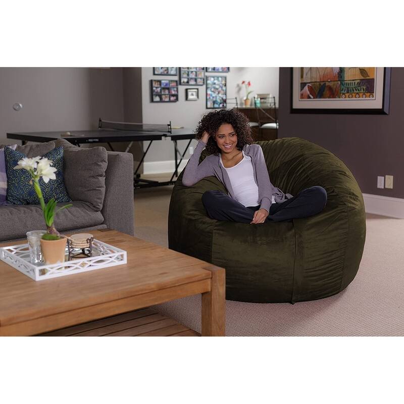 5-foot Bean Bag Chair Large Memory Foam Bean Bag