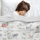 preview thumbnail 1 of 4, Sweet Jojo Designs Farm Animals Boy, Girl, Gender Neutral Toddler Weighted Blanket 5lbs for Kids -Lattice & Watercolor Farmhouse