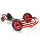 preview thumbnail 1 of 2, Winther Swingcart, Ages 6-12 Red, Black - Assembled - Kids