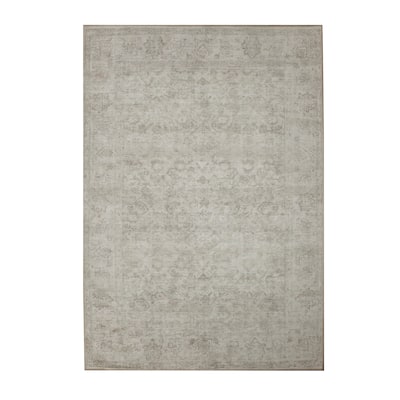 Chloe 3'3" x 4' ft Handwoven Indoor Rug, Taupe/Olive - 3'3" x 4' ft