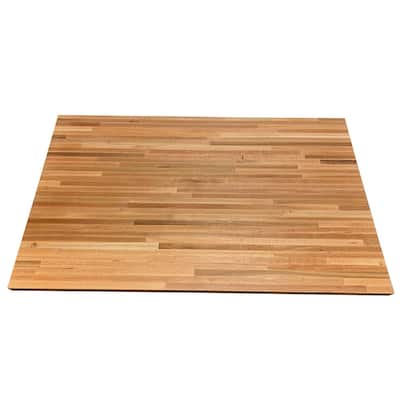 Forever Joint Red Oak 1-1/2" x 26" x 50" Butcher Block Wood Countertop - N/A