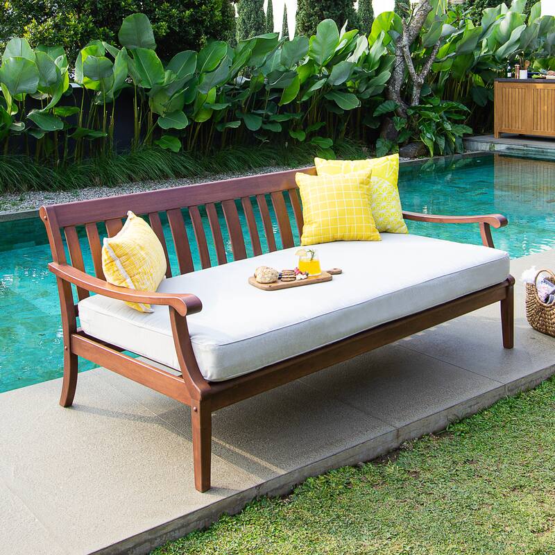 Cambridge Casual Como Solid Wood Outdoor Daybed