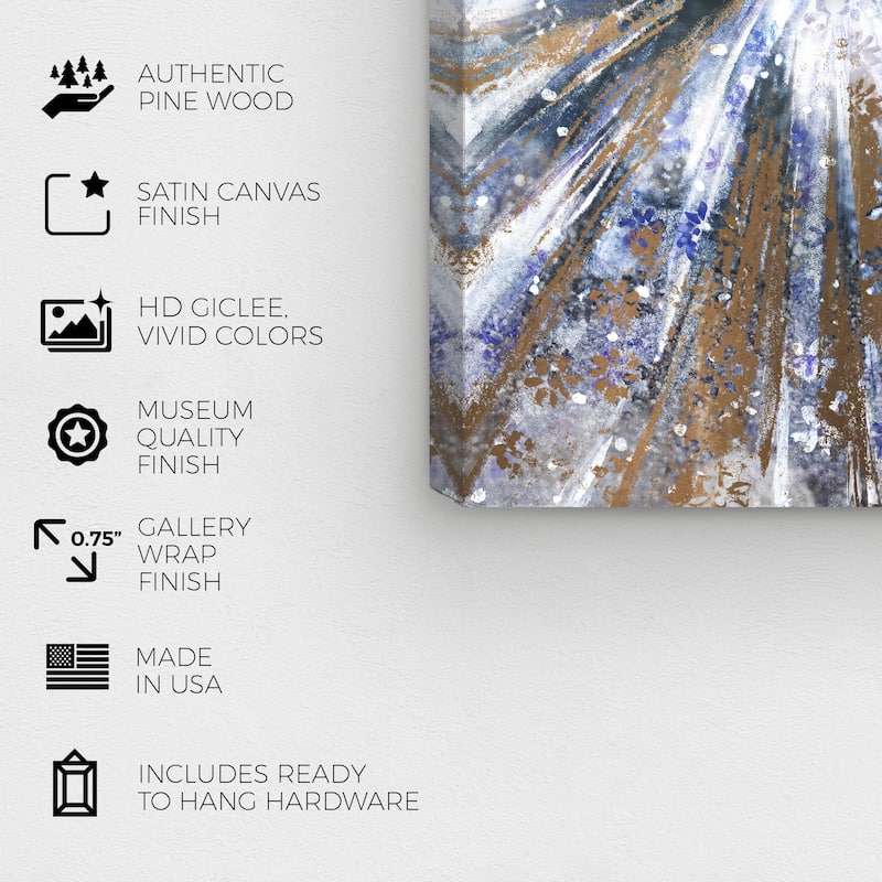 Wynwood Studio Canvas Fashion and Glam Ballerina Gown White and Copper Glam Wall Art Canvas Print