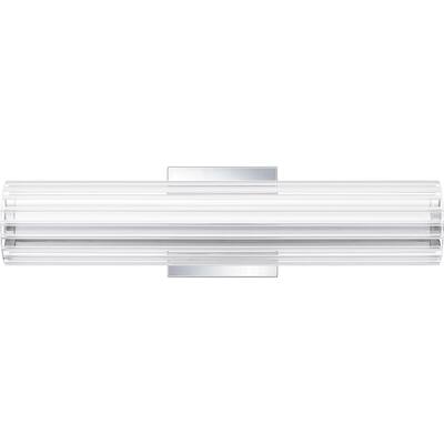 Platinum LED Bath McNair Polished Chrome - Exact Size
