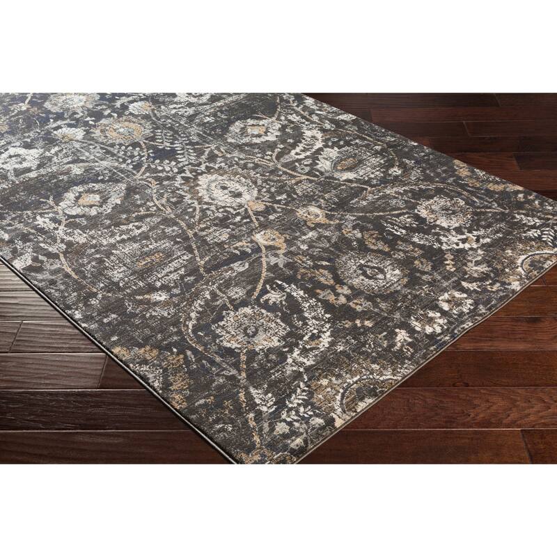 Livabliss Fitz Vintage Floral Area Rug