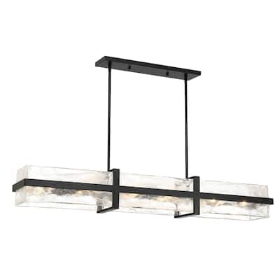 Minka Lavery 3617 Cloud Break 12 Light 48" Wide Linear Chandelier