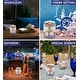 preview thumbnail 3 of 5, CoTa Global Silver Sea Sea Shell Candle Holder with Sea Shells & Rope - 3.2″Lx2.8″Wx2.8″H