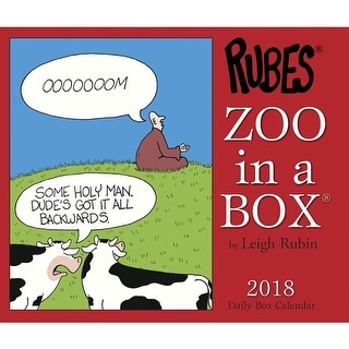 Shop 2019 Rubes Zoo In A Box Desk Calendar Cartoons Comics By