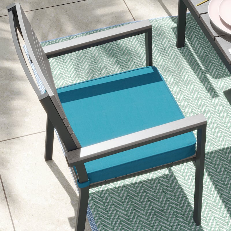 Corvus Orville 7-piece Aluminum Outdoor Dining Set with WPC Table Top