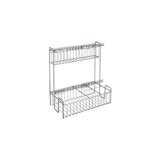 Shop Rev A Shelf 548 10 548 Series 9 75 Wide Two Tier Pull Out