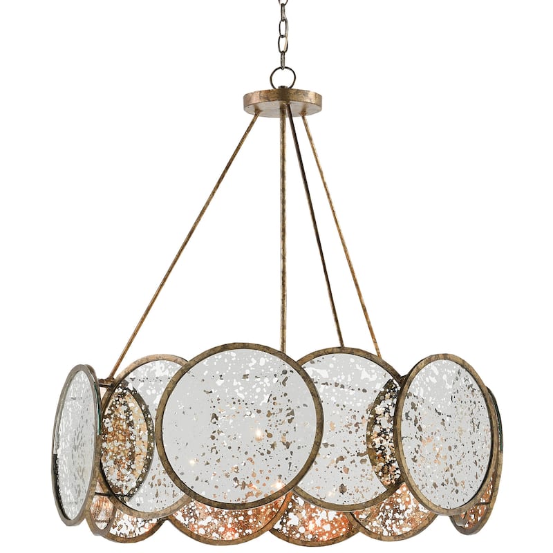 Currey & Company Oliveri Chandelier - 38"h x 34"dia
