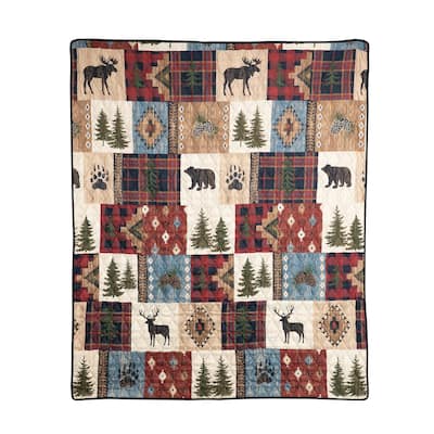 Your Lifestyle by Donna Sharp Woodland Patch Throw