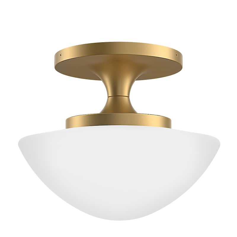 Hinkley Lighting 47813 Knox 12" Wide Semi-Flush Bowl Ceiling Fixture