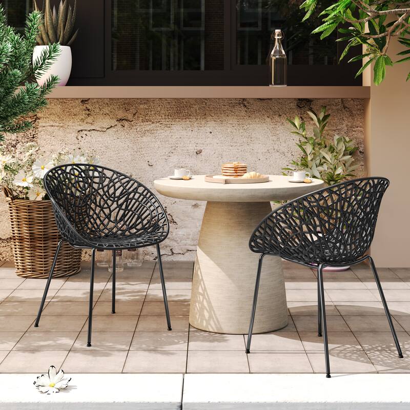 Christopher Knight Home - Neiman Modern and Durable Dining Chairs, Set of 2