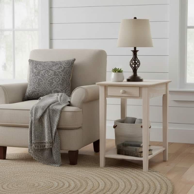 The Gray Barn Moonshine Narrow End Table - 22" x 14"