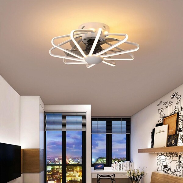 Modern ceiling fan with light deals