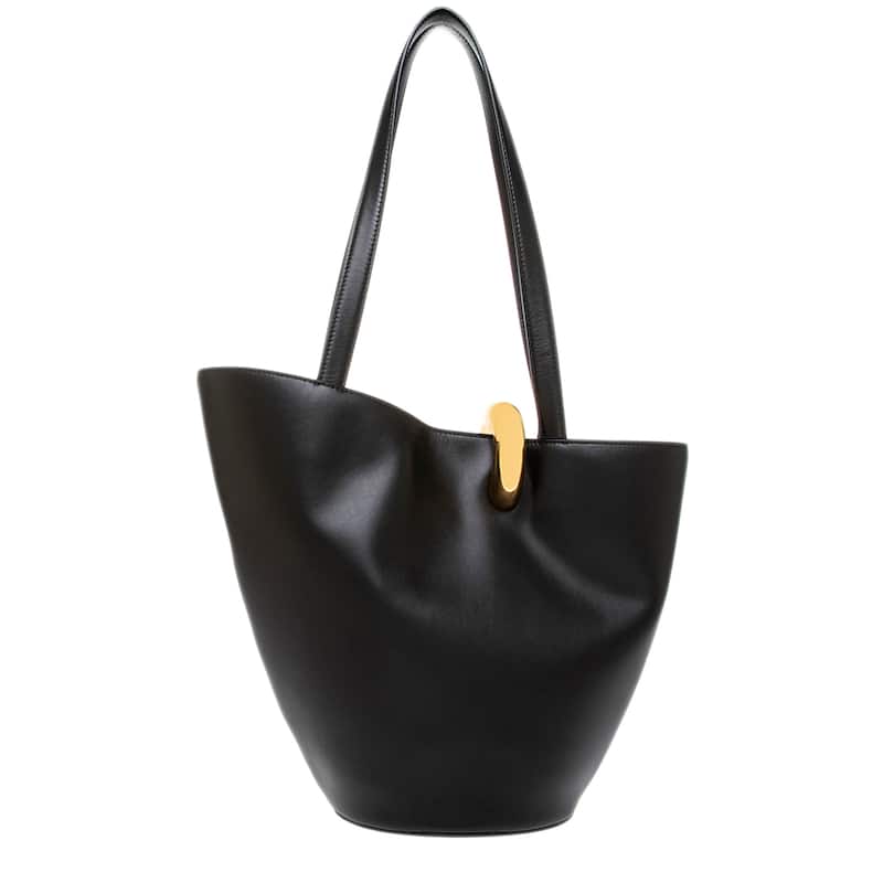 Jacquemus Medium Bambola Asymmetric Bucket Bag