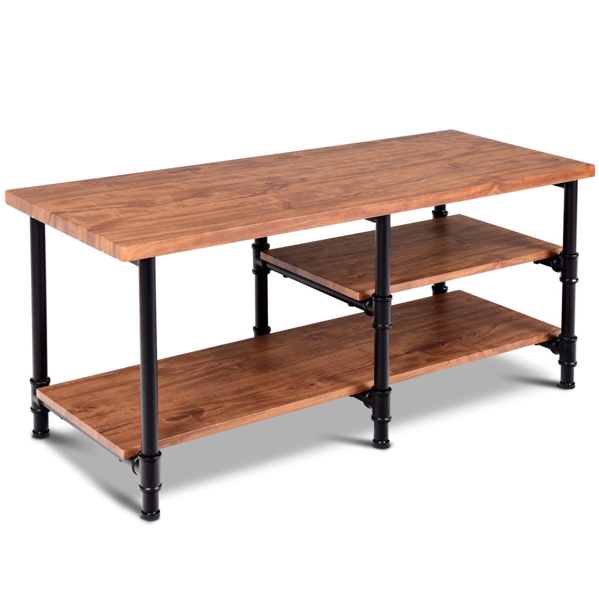 Shop Costway 3 Tier Cocktail Coffee Table Living Room Furniture