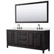 Option Dark Espresso, Black Trim, Giotto Quartz Top