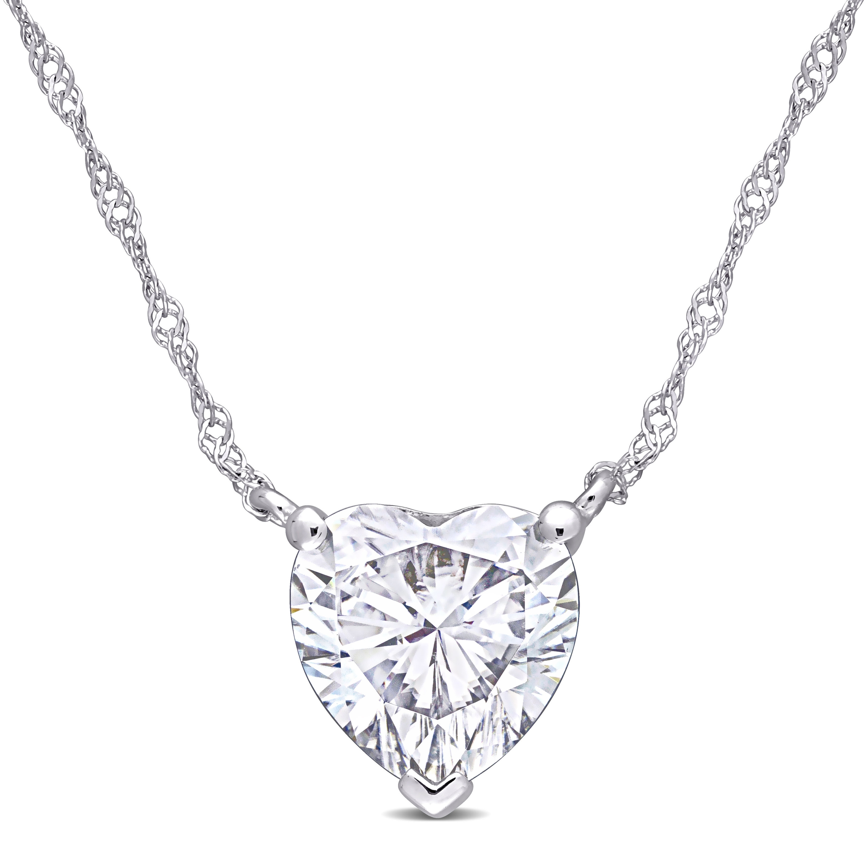 Moissanite Station Necklace 2024 johnnysbarandgrill