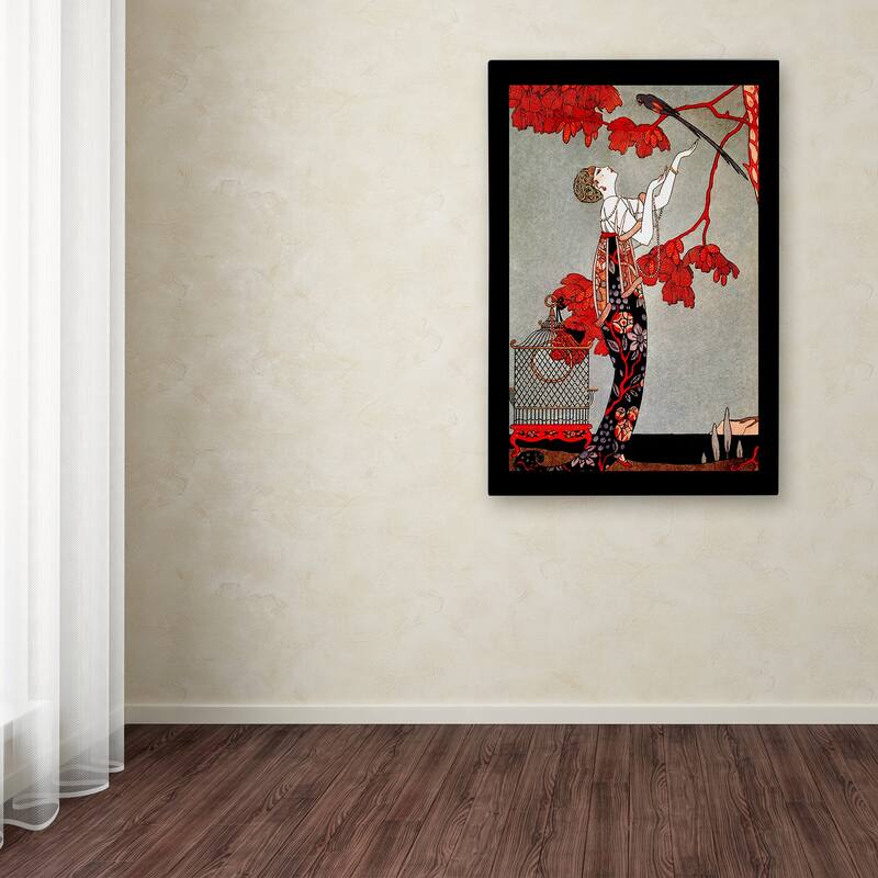 Vintage Lavoie 'Deco 27' Canvas Art