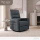 preview thumbnail 8 of 10, Evolur Peyton Manual Recline Glider with Full 360-Degree Swivel