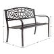 preview thumbnail 2 of 8, Costway Garden Bench Outdoor Furniture Porch Path Loveseat Chair - See Details