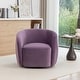 preview thumbnail 2 of 11, SEYNAR Modern Glam Velvet Upholstered 360 Degree Swivel Accent Armchair