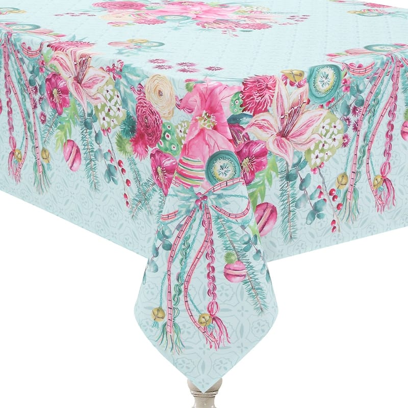 Laural Home Boho Christmas Tablecloth