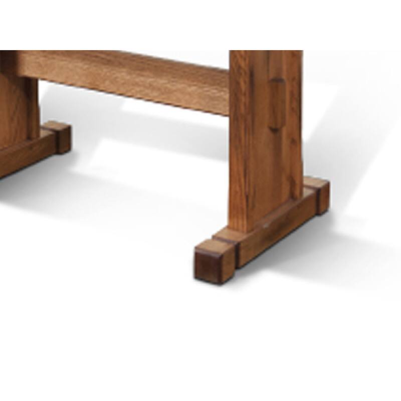 Marv Dining Table, 50 Inch Rectangular, Farmhouse Light Brown Wood