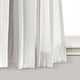 preview thumbnail 47 of 152, Lush Decor Linen Button Single Panel Window Curtain