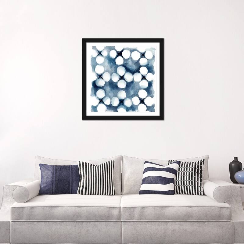 iCanvas "Indigo Study VI" by Chariklia Zarris