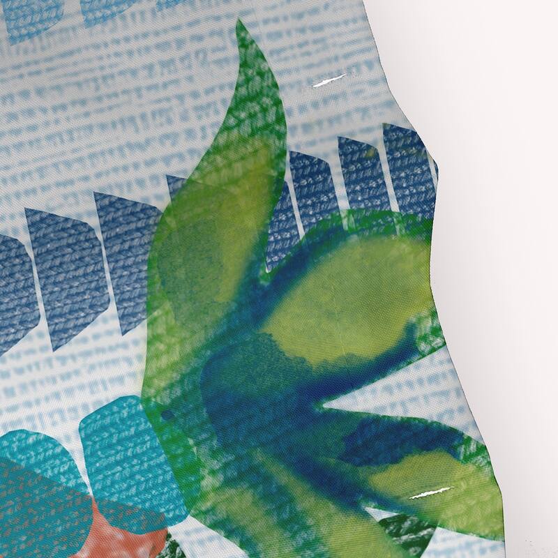 Tropical Jungle, Floral Print Shower Curtain