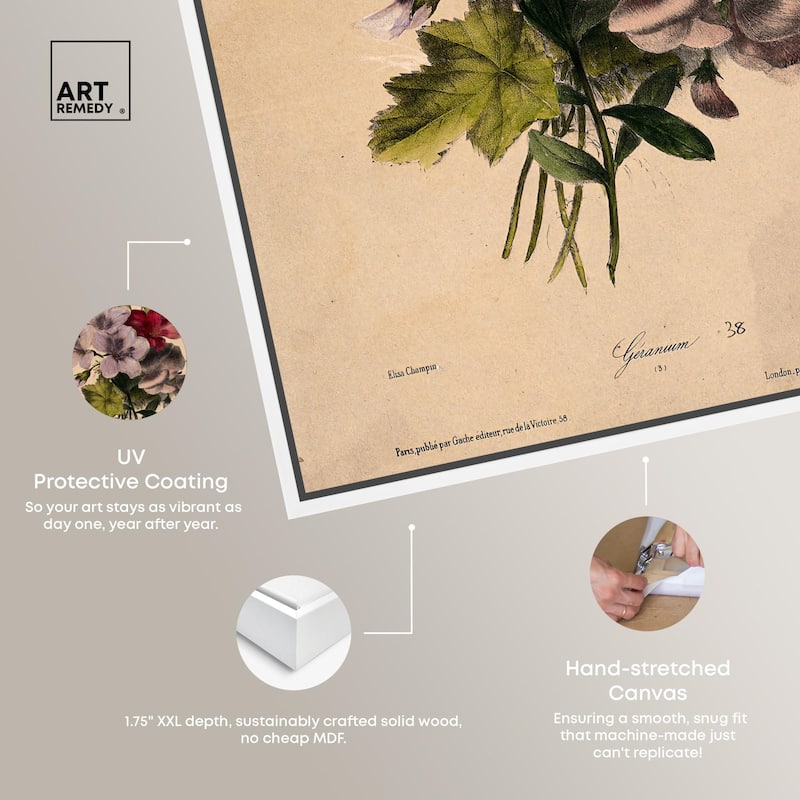 Elisa's Blooms Canvas by Art Remedy