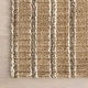 preview thumbnail 6 of 7, Nuloom Violeta Striped Jute Area Rug