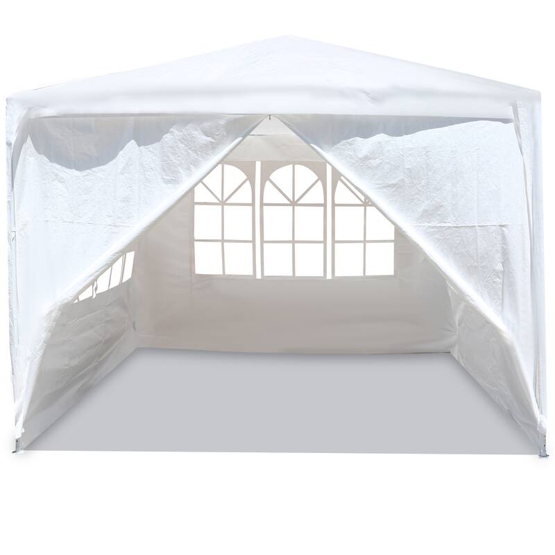 10x10 Heavy Duty Outdoor Party Tent with Removable Walls and Durable Construction