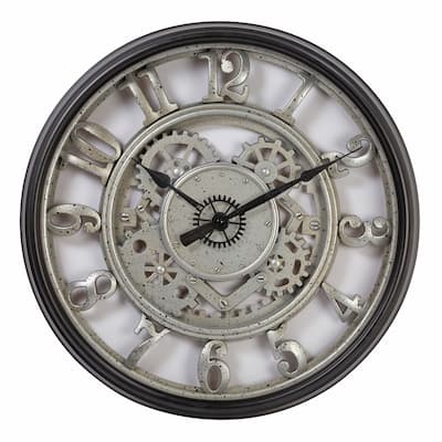 Kiera Grace Vigor 20"Inch Cut Out Wall Clock