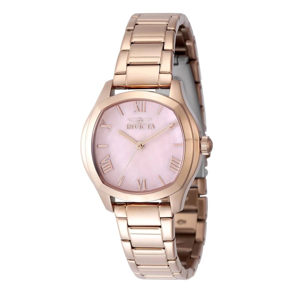 Invicta Women's 48240 Wildflower Quartz 3 Hand Pink Dial Watch
