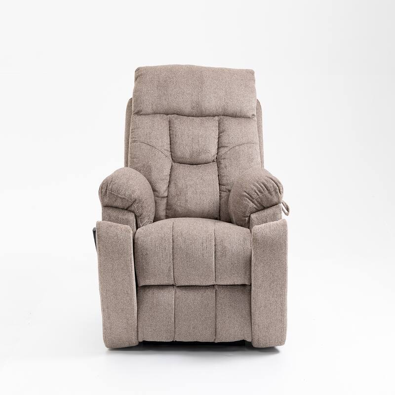 Power Lift Recliner Chair Massage and Heat,Dual Motor Lift Recliner,Electric Recliner with Cup Holders Pocket,400lbs