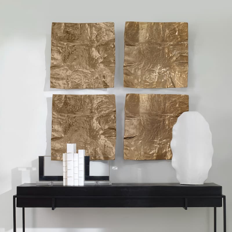 Shape Brass Wall Decoration - 19"