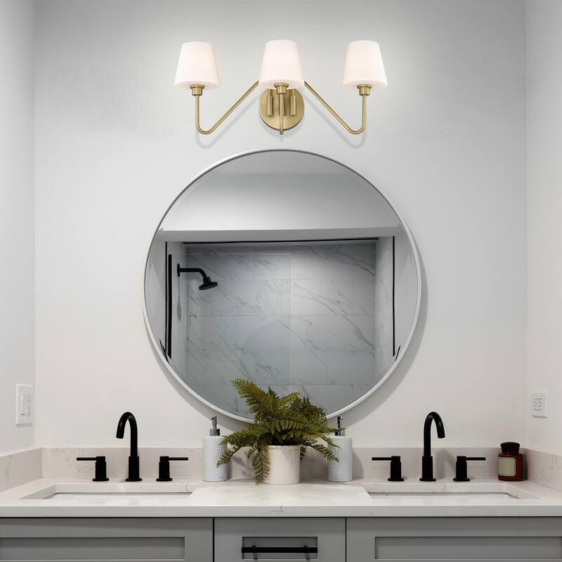 Kennedy 23.5" Wide 3-Light Vanity Light
