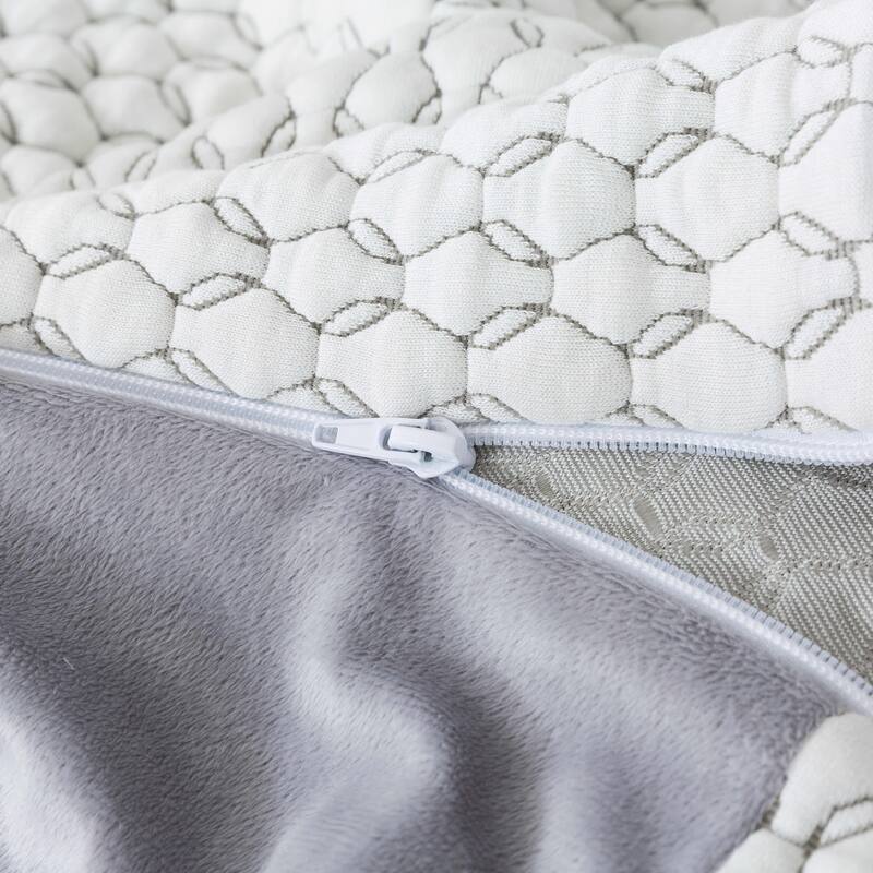 Memory Foam Wedge Pillow with Soft Knit Cover