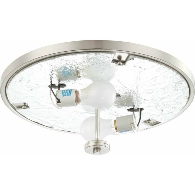 Volume Lighting V7342 Esprit 2 Light 16" Width Flush Mount Ceiling - Brushed Nickel