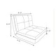 preview thumbnail 31 of 61, Loungie Microsuede 5-position Convertible Flip Chair/ Sleeper