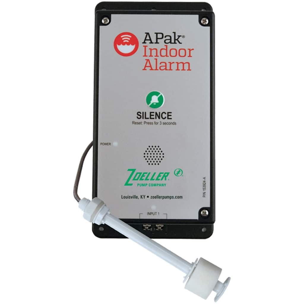 Zoeller APak Control Enabled Indoor Alarm System with Reed Sensor