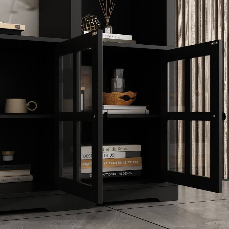Wall Unit Entertainment Center Bookshelves TV Stand Display End Tables