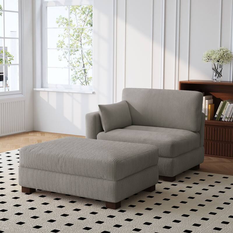 Modern Chaise Lounge Modular Sectional Sofa