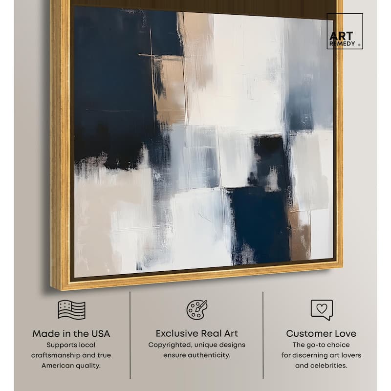 Stormy Hues II Canvas by Art Remedy