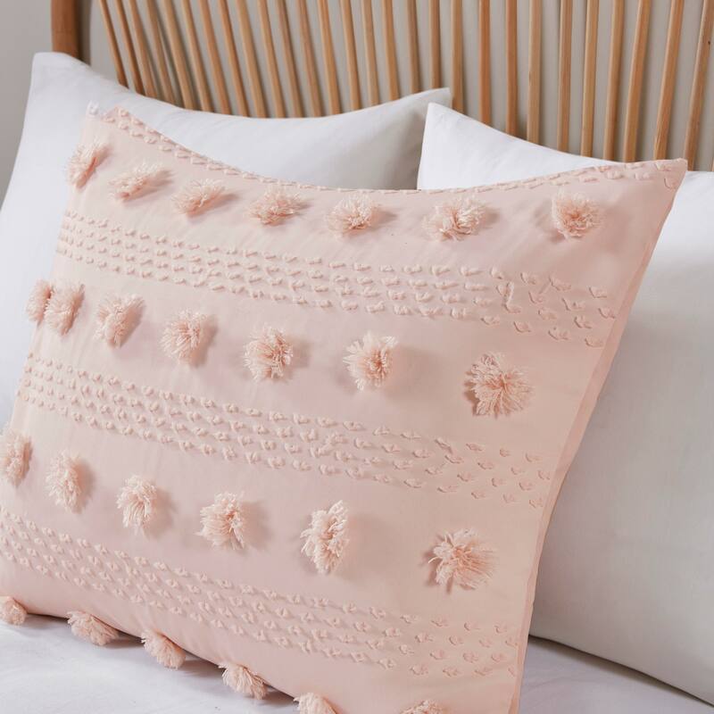 Intelligent Design Vera Clip Jacquard Comforter Set